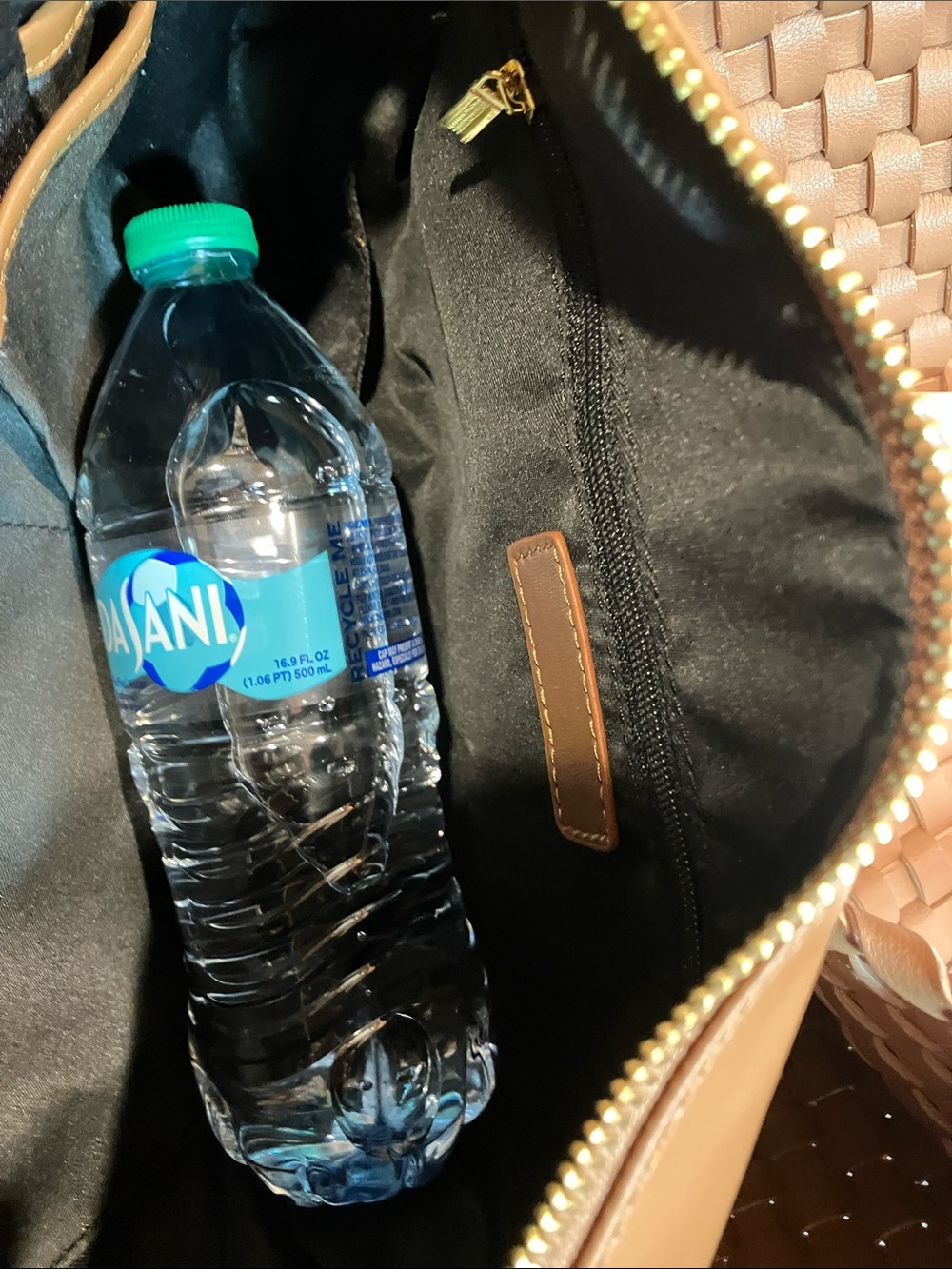 Tiffany & Fred Woven Tote with Tan Leather Pouch - Picture 8 of 16